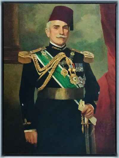 Oil Portrait Prince Mohamed Ali Tewfik Royal Uniform Cairo