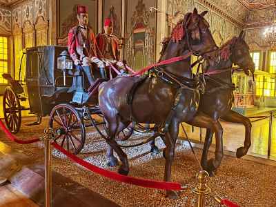 Royal Horse Carriage Display, Military Museum Cairo