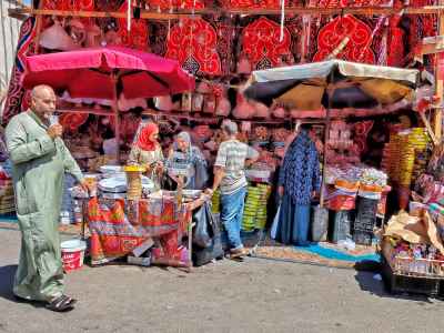 Moulid Sweet Stall, Sayeda Zeinab Market, Cairo