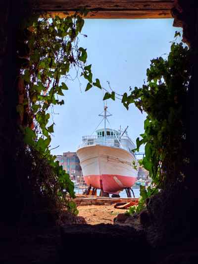 Fishing Vessel Dry Dock, Ezbet El Borg Shipyard Damietta