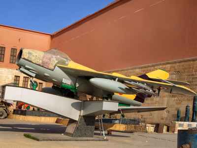 MiG-17 Jet Fighter Aircraft Display, Cairo Military Museum