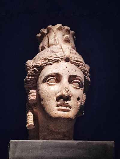 Ptolemaic Marble Bust Head, Greco-Roman Museum Alexandria