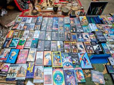 Vintage Cassette Tapes and Collectibles, Diana Market Cairo