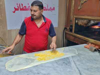 Fateer Dough Layering Technique, Al-Hussein Cairo