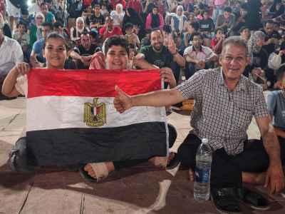 Future Fans Wave Egypt’s Flag Before FIFA World Cup 2026 Match