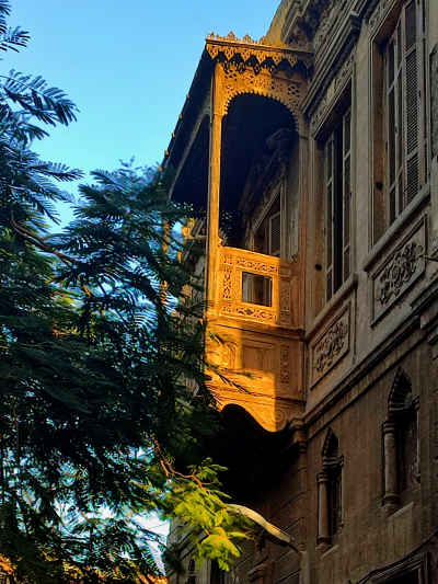 Islamic Mashrabiya Balcony, Sayeda Zeinab Cairo