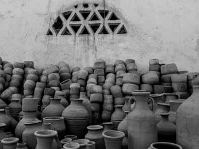 Handmade Clay Pots, Fustat Pottery Village Cairo