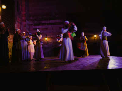 Tanoura Sufi Dance Performance, Wikala Al-Ghouri Cairo
