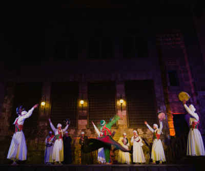 Tanoura Folk Dance Performance, Al-Ghouri Complex Cairo