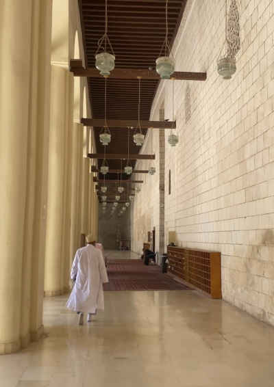 Al-Hakim Mosque Interior Corridor, Al-Gamaliya Cairo