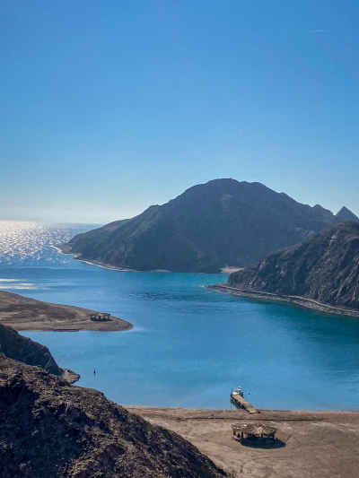 Fjord Bay Aerial View, Sinai Egypt