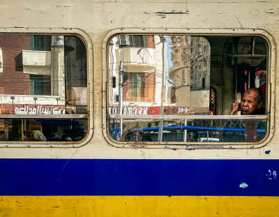 Alexandria Tram Passenger at Raml Station