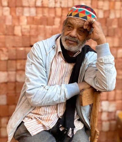 Egyptian Elderly Man Portrait, Kom El Dikka Alexandria