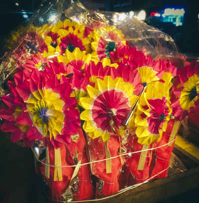 Moulid Paper Flowers Display, Miami Alexandria
