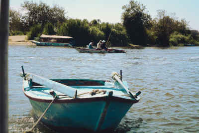 Wooden Boats on the Nile, Al-Qanater Al-Khayreya