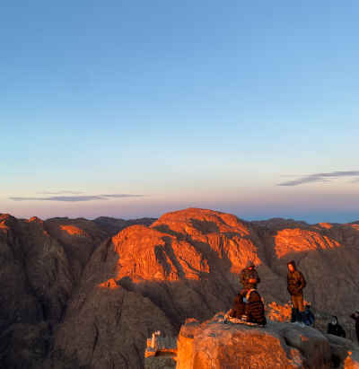 Sunrise at Mount Sinai Summit, Saint Catherine