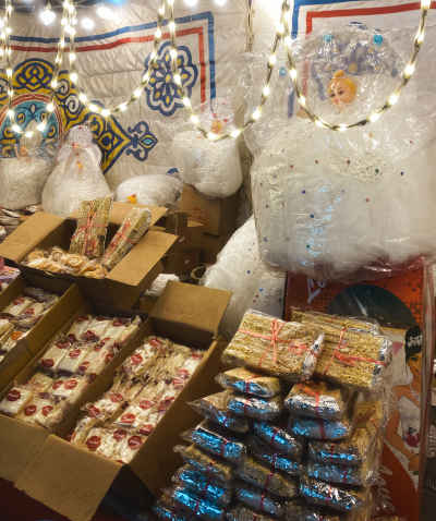 Moulid Bride Sugar Dolls and Traditional Sweets, Alexandria