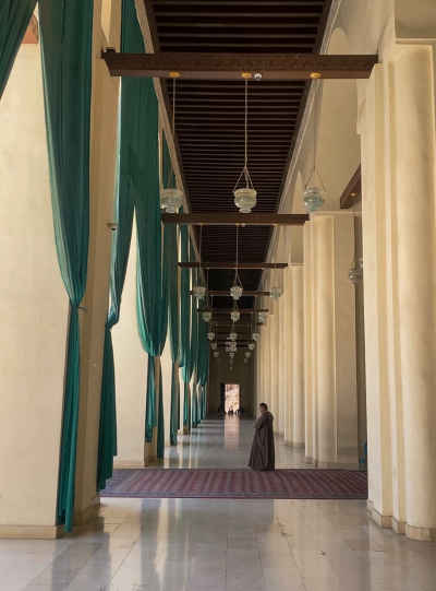 Al-Hakim Mosque Interior Corridor, Al-Gamaliya Cairo