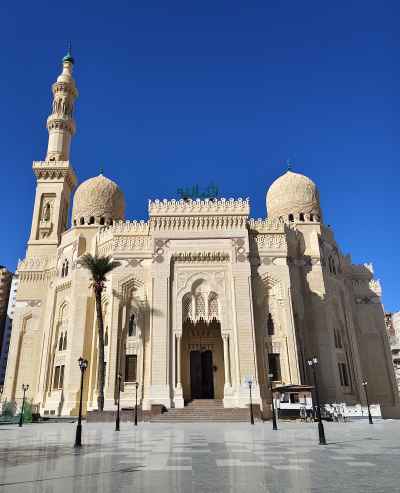 Al-Mursi Abu al-Abbas Mosque Facade, Alexandria