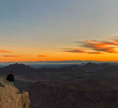 Sunrise at Mount Sinai Summit, Saint Catherine