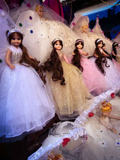 Moulid Bride Dolls Display, Alexandria Egypt