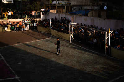 Goalkeeper Under the Afternoon Sun
