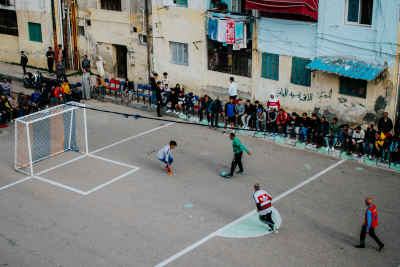 Goalbound Shot at Al Falaki Tournament