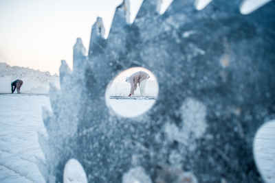 Quarry Workers Extracting Stone, Minya Eastern Mountain