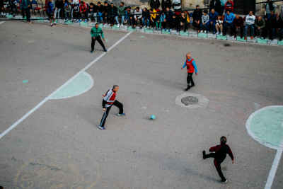 Four-Way Challenge for the Ball at Al Falaki Tournament
