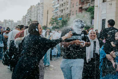 Eid Joy in the Streets of Sheraton