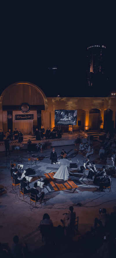 Sufi Whirling Dervish Performance, Cairo Opera House