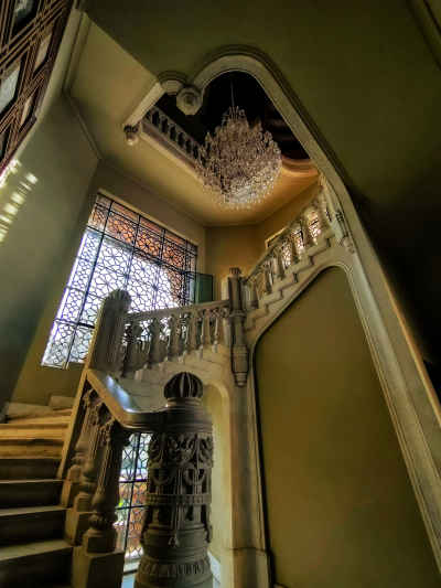 Baron Empain Palace Grand Staircase Interior, Cairo