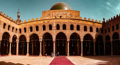 Al-Nasir Muhammad Mosque Courtyard, Cairo Citadel
