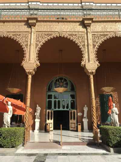 Cairo Marriott Hotel Ornate Facade, Zamalek