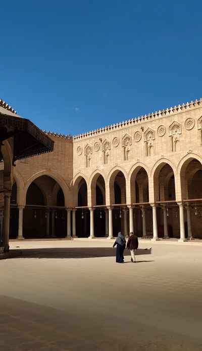 Al-Muayyad Sheikh Mosque Courtyard, Historic Cairo
