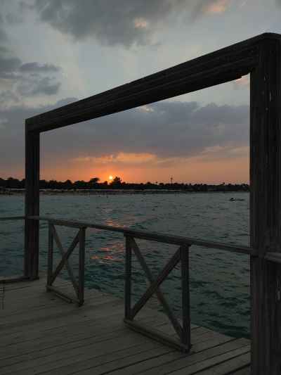 View of the Gulf of Suez from Stella Di Mare Resort