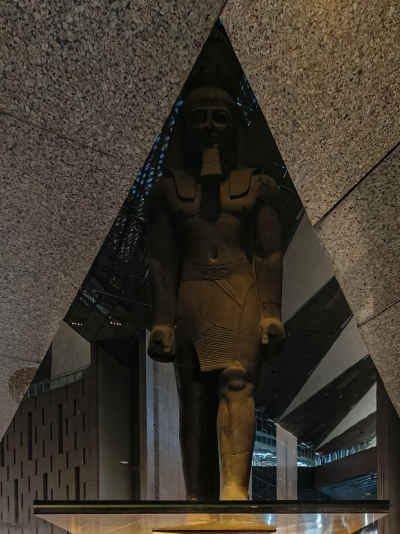 Ramesses II Statue Grand Egyptian Museum Cairo