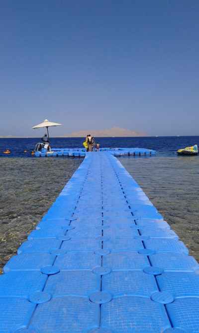 Floating Pontoon Dock, Red Sea Beach, Sharm El Sheikh