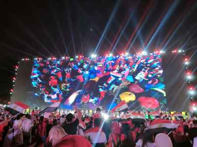 Egypt Fan Zone Night Rally, Cairo World Cup 2026