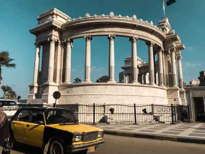 Ptolemaic Colonnade Monument, Raml Station Alexandria