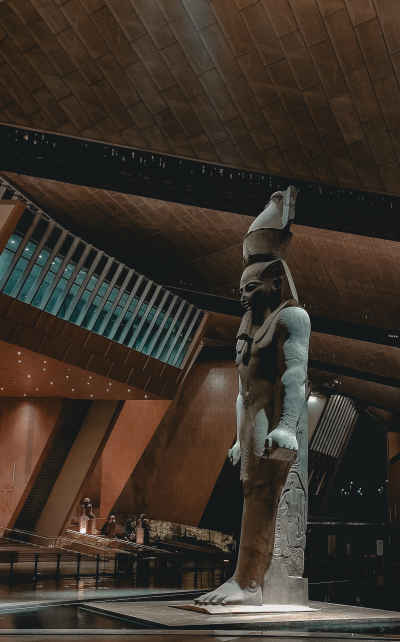 Ramesses II Statue Grand Egyptian Museum Giza