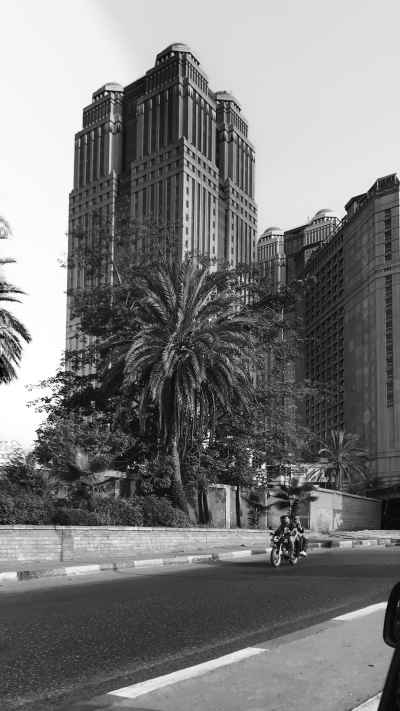 Nile City Towers Street View, Cairo