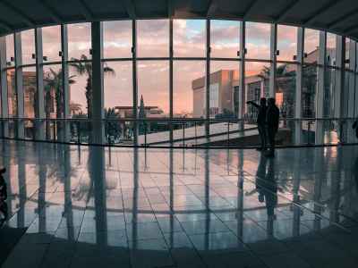 Mall of Egypt Interior Sunset View, Giza