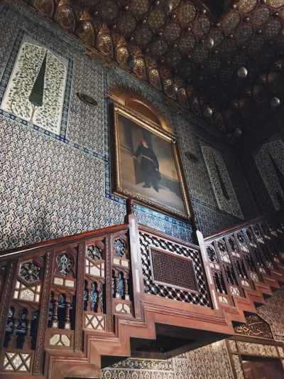 Manial Palace Interior Staircase Hall, Cairo