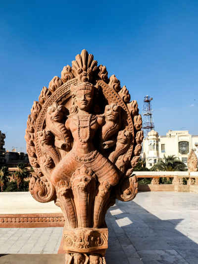 Hindu-Style Deity Sculpture, Baron Empain Palace Cairo