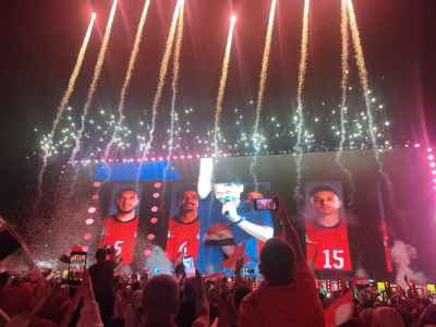 Egyptian Football Fan Zone Celebration, Cairo 2026
