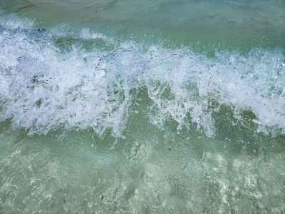 Close-Up Sea Waves, Al-Abyad Beach, Marsa Matruh