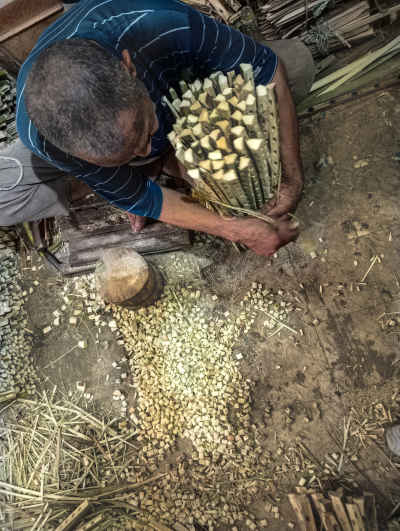 Traditional Cage Making Craftsman, Dakahlia Egypt