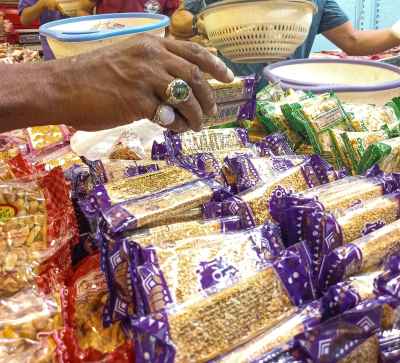 Hand Selecting Simsimiya Sesame Sweets, Ramsis Cairo