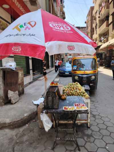 Prickly Pear Street Cart, Cairo Side Street
